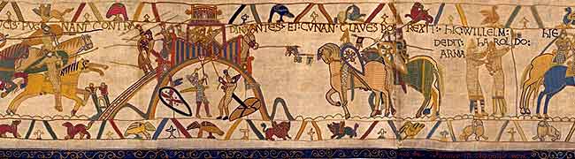 Brothers In Arms scene 3 - Bayeux Tapestry